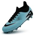 thumbnail image 2 of Zapatos de fútbol para hombre, botas deportivas de fútbol para adultos, antideslizantes, ligeras, TF/FG, entrenamiento de césped, antideslizantes, de alta calidad, 2 of 5