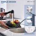 thumbnail image 5 of Black Retractable Kitchen Sink Faucet Sprayer - 2 Jet Options SHAR, 5 of 5