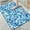 Blue Pixel, variant on 1pc Blue Pixel Bathroom Rug Bathroom Decor and Accessories- Durable,Anti Slip,And Quick Drying,Suitable For Indoor/outdoor Use - Perfect For Bathrooms,Bedrooms,Kitchens