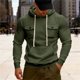 thumbnail image 1 of MHFRRA Sudadera con Capucha de Peso Pesado, Chaqueta de Trabajo para Exteriores con Bolsillo Amplio, Jersey Informal para Otoño E Invierno Verde militar, 1 of 8