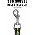 thumbnail image 4 of GFDYREE Dog/Puppy Obedience Long Recall Training Agility Lead Leash - Perfect for Pet Behavior Training, Multiple Sizes (50 ft, Reflective Black), 4 of 6