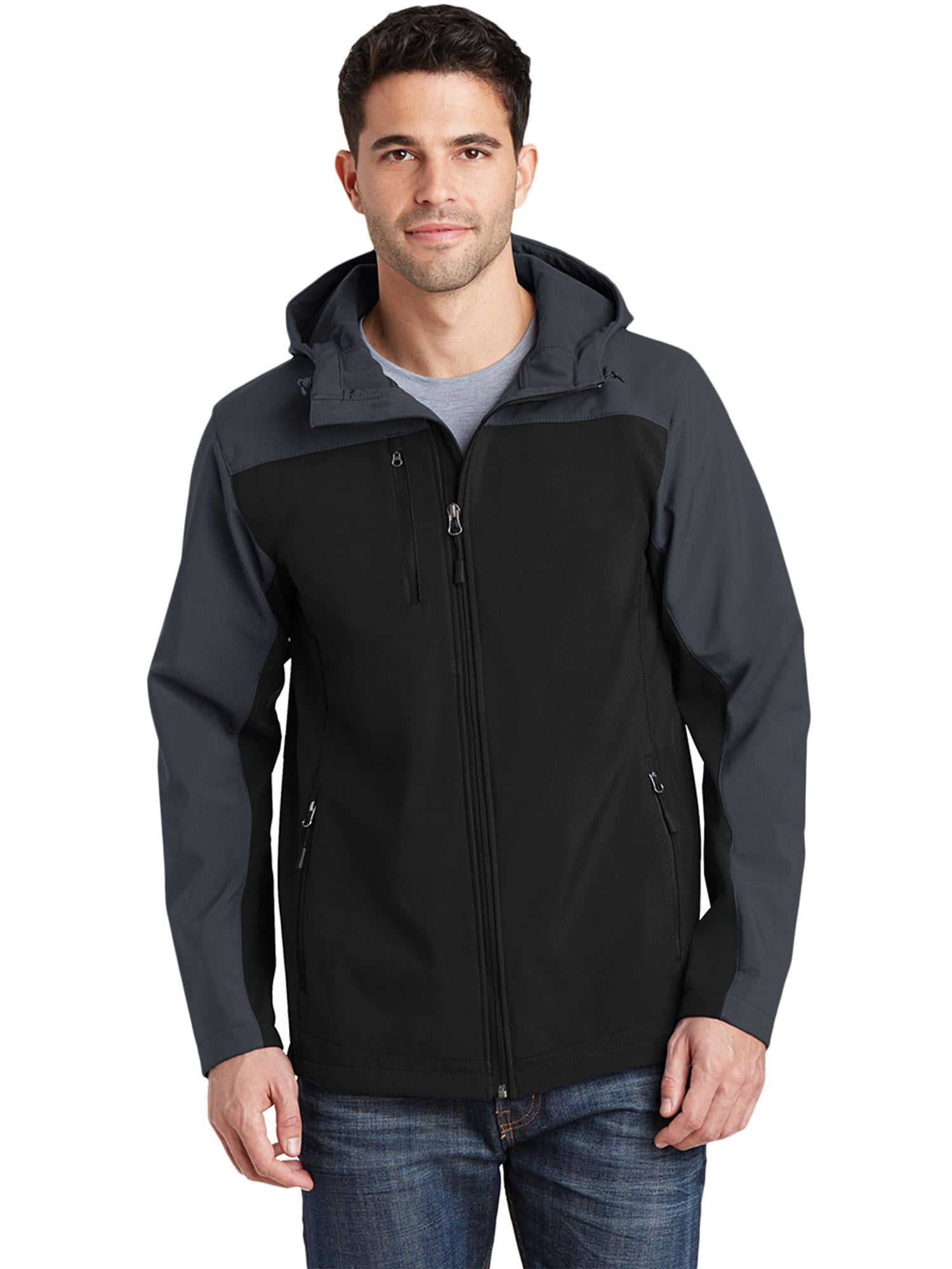 Port Authority - Port Authority Men's Hooded Core Soft Shell Jacket ...