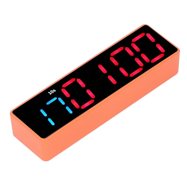 Reloj con Temporizador de Fitness de 5V CC Cronómetro Digital LED Reloj con Pantalla Antivértigo Temporizador de Intervalo de Entrenamiento para el Hogar Goma Grande ANGGREK Otros