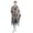 (Black/Ivory), variant on -Bohemian Burnt Plush Velvet Kimono Women's long Tassel Beach Cover-up Holiday Casual Cardigan Shawl (Burgundy)