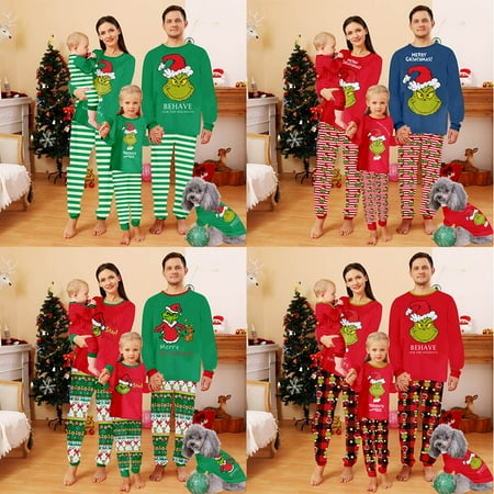 

Christmas Family Pyjamas Family Festive PJs Set For Women Men Baby Toddlers Kids | Christmas Eve Box Gift