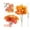 Orange, variant on Artificial Maple Leaves Branch,Fall Leaf Branches for Thanksgiving Wedding or Home Vase Decoration Adds Autumn Warmth to Any Room, Fall Leaf Decor, Maple Branch Decoration,Orange,1PC