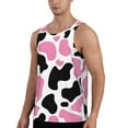 thumbnail image 2 of Salouo Cow Spots for Men's Tank Tops,Sleeveless Muscle Shirts for Men Quick Dry Workout Tank Top Gym Muscle Tee Fitness Bodybuilding Sleeveless T Shirt-Medium, 2 of 7