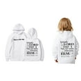 thumbnail image 4 of Tween Girl Hoodies Jesus Loves You Hooded Sweatshirts Long Sleeve Graphic Hoodies Comfy Oversize Pullover Top Christian Hoodies Little Girls Clothes 12-13 Years, 4 of 4