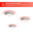 thumbnail image 6 of Universal Security Instruments Hardwire Smoke & Fire Alarm, with 10-Year Battery Backup, 6 of 7