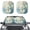 Blue Butterfly Blossom, variant on Uourmeti Purple Galaxy Butterflies Car Windshield Sun Shade Silver Plated Polyester Dabric Blocks UV Rays Easy to Install for Interior