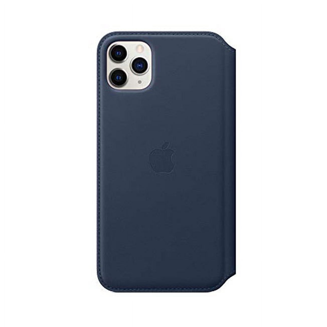 Apple Carrying Case (Folio) Apple iPhone 11 Pro Max Smartphone, Deep Sea Blue - image 2 of 4