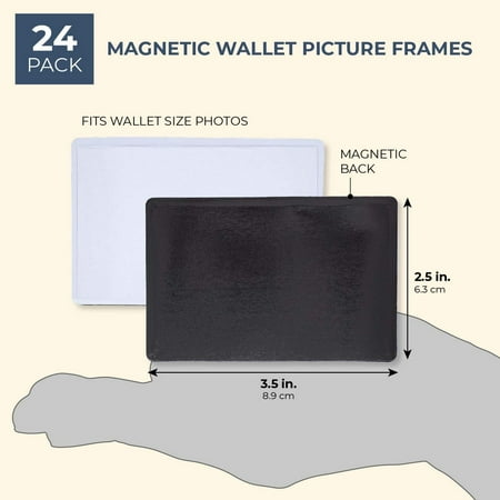 Juvale 24 Pack Magnetic Wallet Picture Frame 2 5 X 3 5 Inches Walmart Canada Juvale 24 Pack Magnetic Wallet Picture Frame 2 5 X 3 5 Inches Walmart Canada