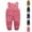Watermelon Red, variant on ATOGUTA Boys Girls Winter Snowsuit Sleeveless Romper Outwear Kids Jumpsuit Down Coat Jacket Size 1T-6, Brown