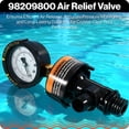 thumbnail image 2 of Válvula de Alivio de Aire Swimables 98209800 para Filtro de Piscina Pentair, 2 of 9