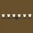 thumbnail image 4 of Livex Lighting 1066-07 Neptune 6 Light 48 inch Bronze Bath Vanity Wall Light, 4 of 4