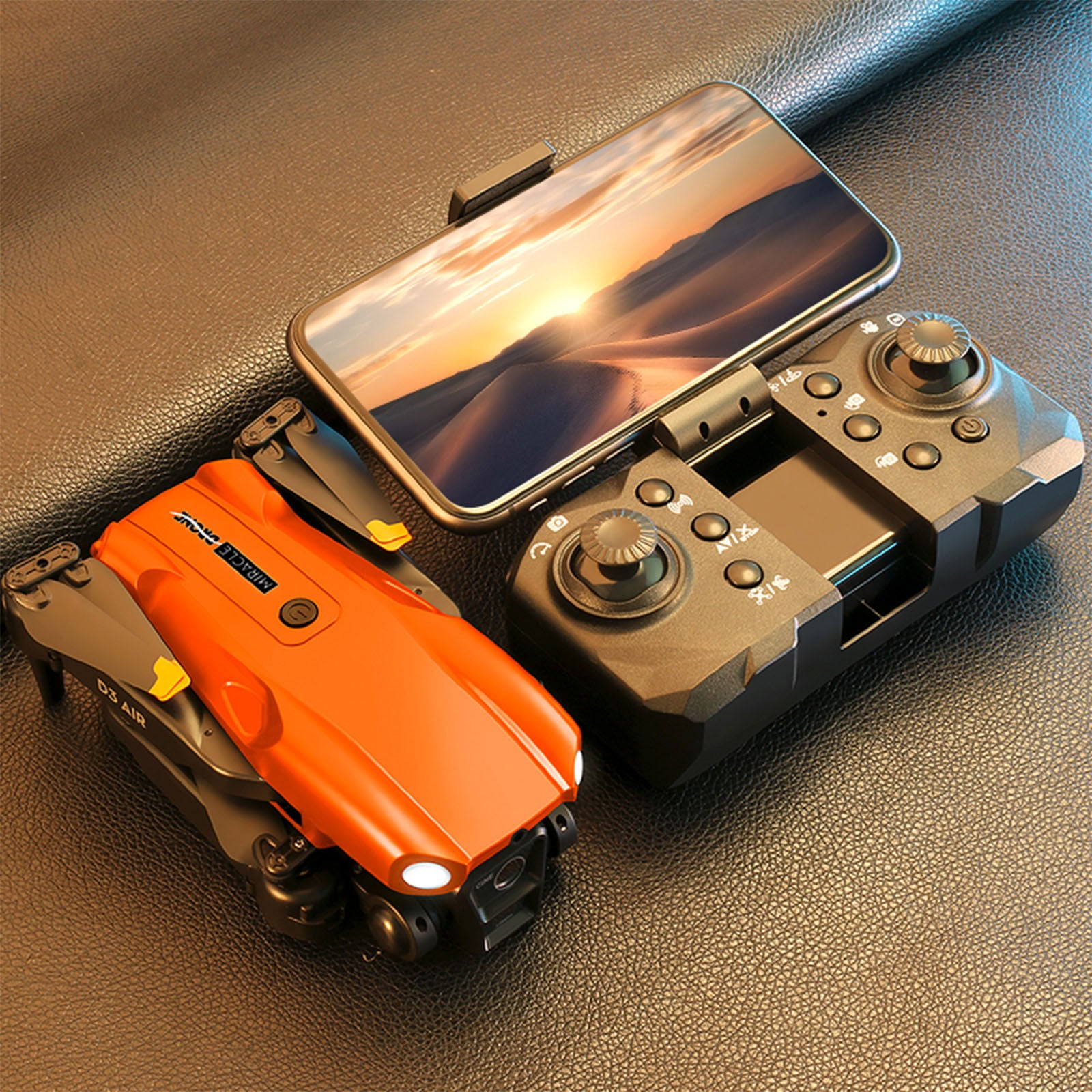 Drone with Dual 1080P Camera, Obstacle Avoidance & Optical Flow, Foldable Design with Long Flight Time for Beginners and Enthusiasts