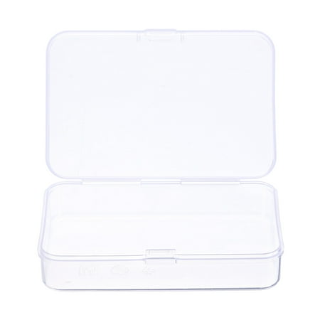 Uxcell Component Storage Box 3.35 PP Electronic Organizer Box with Cover Hardware Containers Tools Boxes