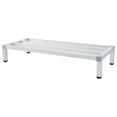 thumbnail image 3 of Dunnage Rack, 8 Pouces au-Dessus du Sol, Dunnage Rack en Aluminium Capacité de 1500 Lb, Étagère Basse pour Sol Utilisée pour le Rangement dans les Cuisines, Restaurants, Supermarchés, Épicerie, 3 of 9