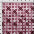thumbnail image 4 of oneOone Rayon Dark Magenta Fabric Check Sewing Craft Projects Fabric Prints By Yard 56 Inch Wide, 4 of 4