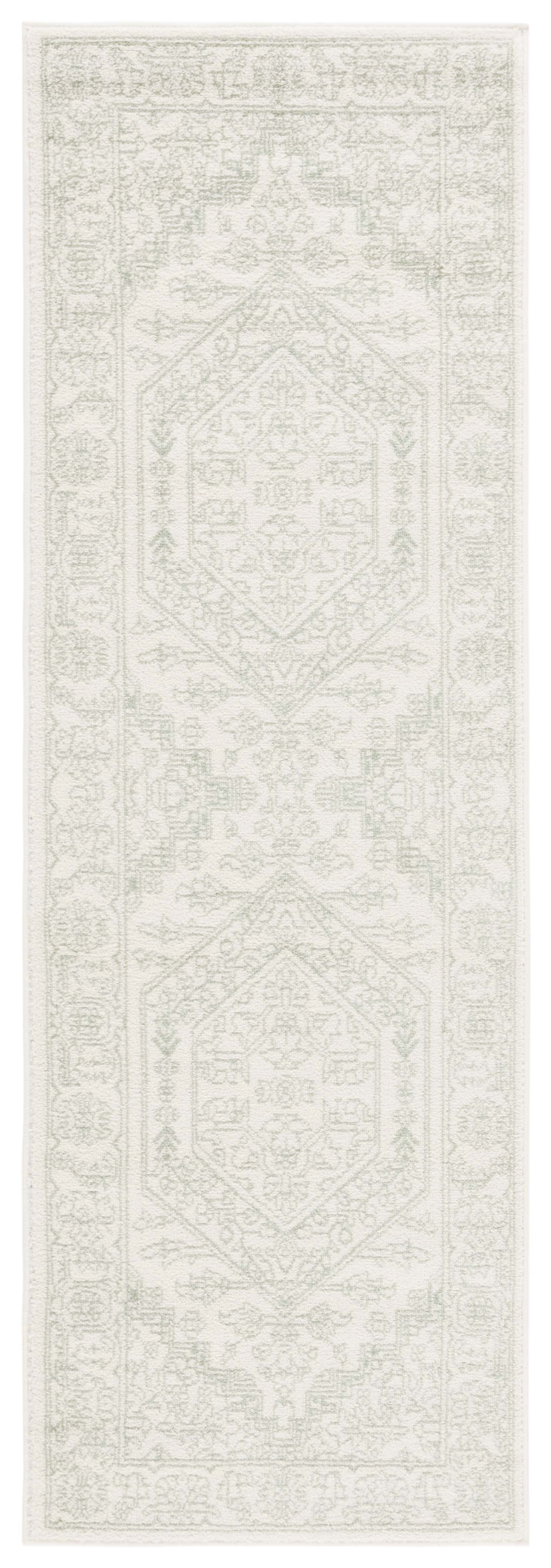 Safavieh Adirondack Xavier Oriental Runner Rug, Sage/Ivory, 2'6" x 14'