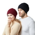 thumbnail image 6 of Baqcunre Beanies Hats Men, Womens Men Autumn And Winter Fashion Warm Pullover Hat Stacking Cap Ear Cap Frost Proof Cap, Beanie for Women, Baby Beanie, 6 of 6