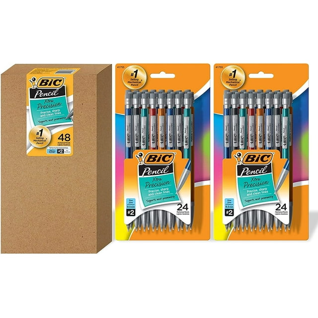 Lápiz mecánico BIC Xtra-Precision Metallic Barrel 0.5 mm 48