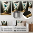 thumbnail image 4 of Designart "Hourglass in Hyper-Reality III" Surrealism landscape Metal Wall Decor, 4 of 5