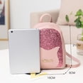 thumbnail image 6 of JAHH School Starts Season Backpack Purse for Women Fashion Purses PU Leather Daypacks Anti-Theft Shoulder Bag Satchel Purse Fashion Women's Shoulders Small Backpack, 6 of 9