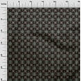 thumbnail image 3 of oneOone Polyester Spandex Black Fabric Asian Ornamental Tile Craft Projects Decor Fabric Printed By The Yard 56 Inch Wide, 3 of 4