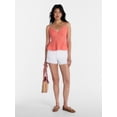 thumbnail image 2 of No Boundaries Peplum Lace Cami Top, Women’s XXS-XXL, 2 of 5