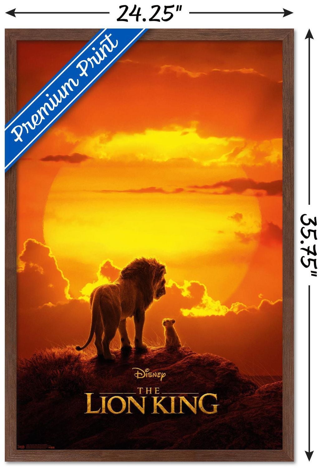 Disney The Lion King - Mufasa And Simba Wall Poster
