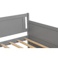 thumbnail image 4 of Twin Daybed with 2 Storage Drawers, Indoor and Outdoor Sofa Day Bed Frame for Bedroom Living Room, Gray 78.3 x 42.3 x 39.7 inch, 4 of 8