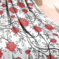 thumbnail image 3 of Pioneer Flower Floral Print Pattern Blanket,Comfortable Soft Lamb Wool Throw Blanket,All Season,Warm Lightweight Blankets for Sofa Bed Couch Living Room Chair,40"x50", 3 of 4