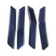 thumbnail image 2 of 4 piezas de tira protectora de borde de puerta antifricción y protector de arañazos delantero y trasero Azul, 2 of 8
