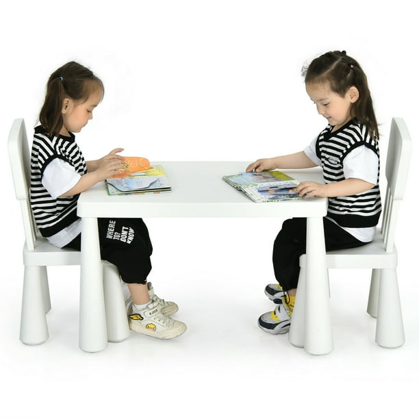 Ensemble table et chaises pour enfants Gymax 