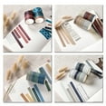 thumbnail image 4 of LELE LIFE 40 Rolls Vintage Washi Tape Set, Aesthetic Adhesive Decorative Tape, Scrapbook Tape Colored Masking Tape for Scrapbooking, Journaling, Junk Journal, Craft Supplies, 4 of 7