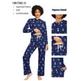 thumbnail image 3 of MINTREUS Couple Christmas Pajama Sets Soft PJs Sets for Couples/Women/Men Matching Sleepwear with Pockets, 3 of 6