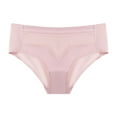 thumbnail image 1 of Fgnfyis sous-Vêtements pour Femmes Taille Mi-Haute Séchage Rapide Culottes en Soie Glacée Ultra Fines Sans Marque Culottes en Soie Glacée pour Femmes Culottes Rouges m, 1 of 5