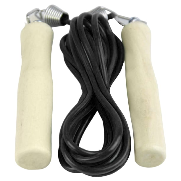 Cuerda De Saltar De 2,38 M Cuerda De Entrenamiento Para Quemar Grasa Mango De Madera Ajustable Para Deportes Cuerda De Entrenamiento Personal Para Casa O Gimnasio Ejercicio De Velocidad Larga C