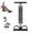 Black, variant on Pedal Resistance Band with Handle, Upgrade Latex Tube Exercise Band Elastic Pull Rope for Home Workout, Sit Up Body Stretching Exercise Equipment for Tummy Waist Arm Leg Slimming