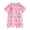 27Pink21, variant on XAOFW Girl's One-Piece Swimsuits Short Sleeve Bowknot Swimwear Baby Toddler Half Zip Front Beachwear For Kids Outdoor Pools Versatile Swim Wear 18-24 Months