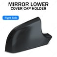 thumbnail image 2 of Right Side Driver Door Wing Mirror Cover Lower Holder/Black For Tesla Model Y, 2 of 11