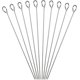thumbnail image 3 of Brochetas de acero inoxidable CHAO para barbacoa 15 cm 50 unidades, 3 of 5