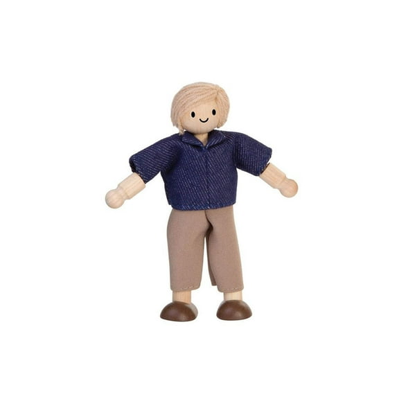 PlanToys Dad Dollhouse Figure - Fair Skin Tone
