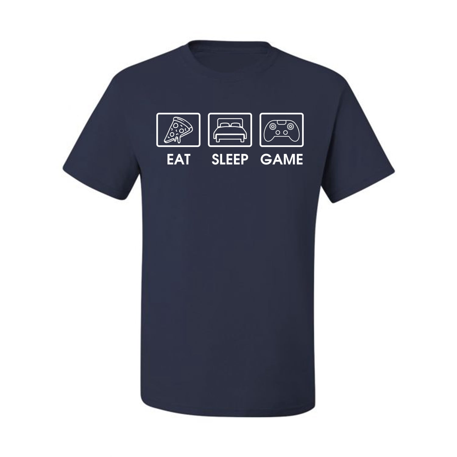 Eat Sleep Game Video Gamer Gift Fan Pop Culture Men's Graphic T