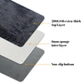 thumbnail image 4 of Sonive 4×6 Feet Fluffy Shaggy Area Rug, Washable Rug Modern Soft Large Neutral Non-Slip for Bedroom Dining Living Room, Dark Grey, 4 of 8