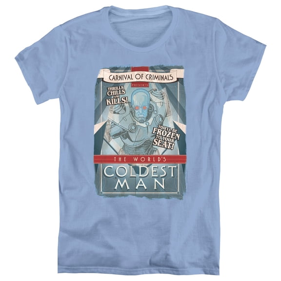 Batman - Coldest Man - Women's Short Sleeve Shirt - Small