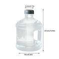 thumbnail image 2 of 08/13 Gallon Water Bottle with Cover - Large Capacity Water Jug for Gym and Outdoor Convenient Handle Design for Easy Carrying, 2 of 7