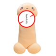 thumbnail image 2 of Peluche de Tintín largo para el segundo hijo, almohada divertida, escultura de arena, regalo para novio, almohada de pierna larga, muñeca para niña, 2 of 4