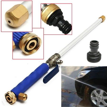 18inch Aluminum Copper High Pressure Power Washer Spray Nozzle Water Gun Hose Wand (Best Hose Nozzle For Power Washing)